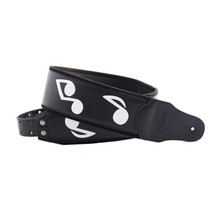 RightOn! Legend S.R.V. Black guitar strap additional main view