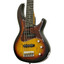 Aria 313MKII/5-OPSB Detroit electric bass, alternate full-length view