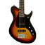 Aria JET-B-3TS electric bass guitar in 3 Tone Sunburst additional full view