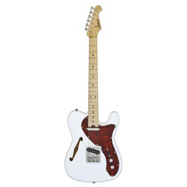 Aria TEG-TL-TTWH white electric guitar main listing view