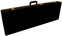 STAGG Basic Square Shaped Hardshellp Black Vinyl Case For Electric Guitar