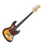 Aria STB-JB/TT-3TS sunburst electric bass additional full view