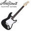 Aria Pro II 003-BK electric guitar alternate full view