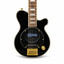 Pignose PGG-259-BK Mini Electric Guitar Black Gold Hardware Built-In Amp Gig Bag photo