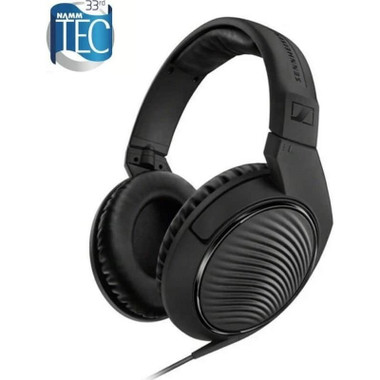 Sennheiser HD200PRO black headphones main product view