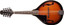 STAGG Violinburst Left-handed Bluegrass Mandolin With Basswood Top