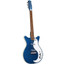 Danelectro D59M-PLUS-BKMF electric guitar alternate full view