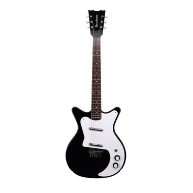 Danelectro D59BW-BLK Batwing 59 black electric guitar main view