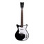 Danelectro D59BW-BLK Batwing 59 black electric guitar main view