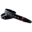 RightOn! Spinal Tap black guitar strap detail view