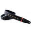 RightOn! Spinal Tap black guitar strap close-up detail