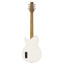 Aria 718MKII-OPWH Brooklyn electric guitar in open pore white, alternate whole-guitar view