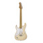 Aria 714JH Fullerton Marble White electric guitar hero view