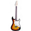 Aria 714-STD-BK electric guitar additional full view