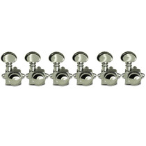 Grover 505FVC chrome locking guitar tuners shown in another detail view