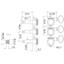 Grover 505FVC chrome locking guitar tuners in an alternate detail view