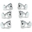 Grover 106C chrome locking guitar tuners additional full view