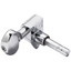 Grover 106C chrome locking guitar tuners detail view
