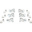 Grover 106C chrome locking guitar tuners alternate detail view