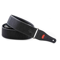 RightOn! Talisman Dune Black guitar strap front view