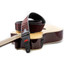 RightOn! Talisman Dune Brown guitar strap Tri-glide buckle detail