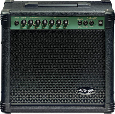 STAGG 20W RMS/110V Guitar Amplifier Plus 1x8" Speaker And 3 Band EQ