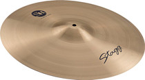 STAGG 18" SH Medium Crash Cymbal - Hand-hammered - Cast B20 Bronze