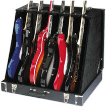 STAGG Universal Guitar Stand Case for 6 Electric or 3 Acoustic Guitars