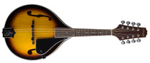 STAGG Gold Burst Bluegrass Mandolin with Solid Spruce Top and Maple Back and Sides