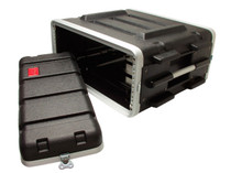 STAGG Lightweight Sealed ABS Rack Case For 4-unit 4U 4 Space
