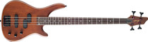STAGG Walnut Stain 4-String Fusion Electric Bass Guitar with JB Bridge