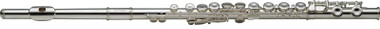 Stagg C Flute W/abs Case Silver Plated Closed Holes Offset G Ws-fl231