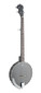 Stagg 5-String Open Back Banjo with 18 Brackets and Matte Black Finish - view 2