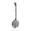 Stagg 5-String Open Back Banjo with 18 Brackets and Matte Black Finish - view 3
