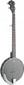 Stagg 5-String Open Back Banjo with 18 Brackets and Matte Black Finish