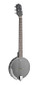 Stagg 6-string Guitar Banjo Open Back Banjitar 18 Bracket Black Bjw-open 6 - view 2