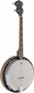 Stagg 4-string Bluegrass Banjo Deluxe W/ Metal Pot 30 Bracket Mahogany Resonator
