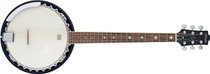 STAGG BJM30 G 6-String Bluegrass Banjo with Guitar Tuning and Metal Pot