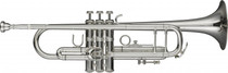 Levante Professional Bb Trumpet W Case Silver Plated W Monel Pistons LV-TR6301 2 Year Warranty