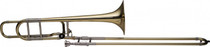 Levante Bb/F Tenor Slide Trombone Open Wrap W/Soft Case Gold Lacquer Large Bore