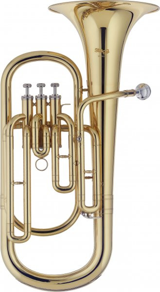 Gold Stagg Levante Baritone Horn Baritone Horn Gold Stagg Levante School Band Approved