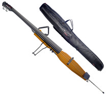Stagg EDB-3/4 H Electric Double Bass With Gigbag Plus 1/4" Output Jack EUB Electric Upright Bass