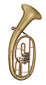 Levante LV-BH5605 Bb Baritone Horn 3 Rotary Valve W Case Gold Lacquer - Leadpipe In Gold Brass 2 Year Warranty - view 2