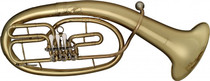 Levante LV-BH5605 Bb Baritone Horn 3 Rotary Valve W Case Gold Lacquer - Leadpipe In Gold Brass 2 Year Warranty