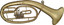 Levante LV-BH5605 Bb Baritone Horn 3 Rotary Valve W Case Gold Lacquer - Leadpipe In Gold Brass 2 Year Warranty