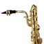Levante Eb Baritone Saxophone In Flight Case W/A Key W/high F# Key Sax Lv-bs4105 2 Year Warranty - view 4