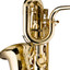 Levante Eb Baritone Saxophone In Flight Case W/A Key W/high F# Key Sax Lv-bs4105 2 Year Warranty - view 10
