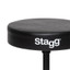 STAGG Double-Braced Adjustable Drum Throne with Round Seat and Anti-Sinking Lock - view 5