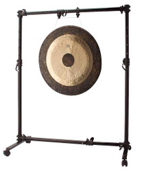 STAGG Black Adjustable Stand For Gong From 15" Up To 38" On Wheels