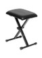 STAGG Black Height Adjustable Keyboard Bench With X Folding Legs - view 2